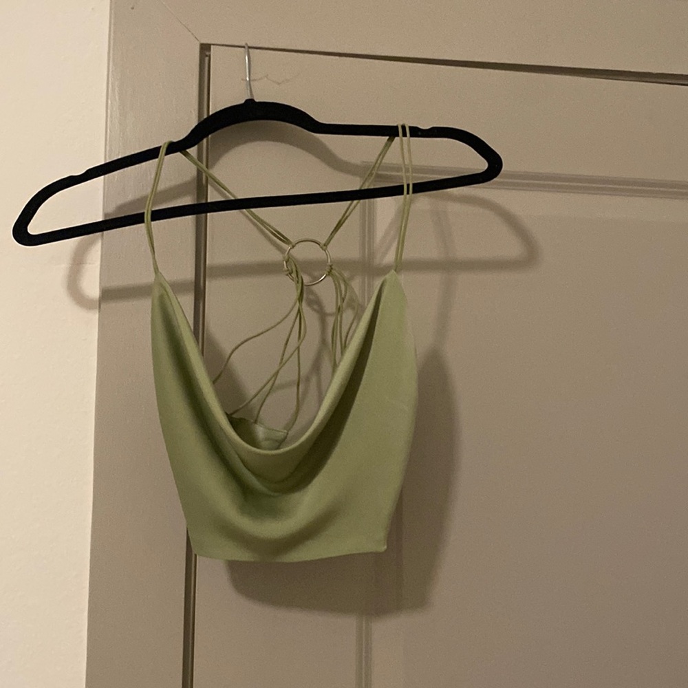 Princess Polly Satin Crop Top